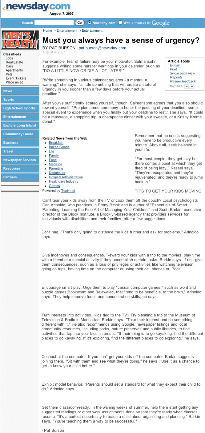 Kerul quoted in the Orlando Sentinel